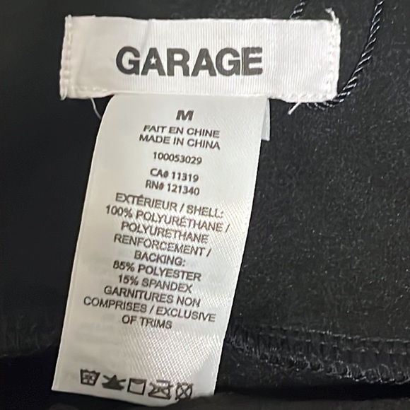 NWT Faux leather Leggings - Picture 3 of 3